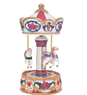 CAROUSEL XMAS SMALL WIND UP