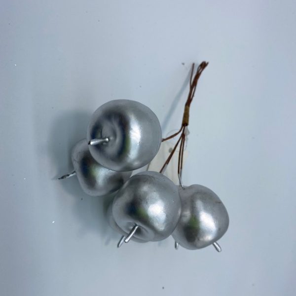 6 APPLE SILVER 14CM