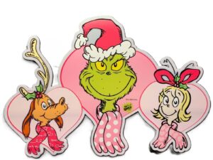 DR SEUSS GRINCH & FRIENDS SIGN